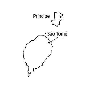 carte geographique iles chocolat sao tome et principe